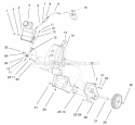Part Location Diagram of 66-6501 Toro Spacer-wheel